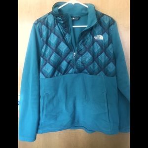 North face pullover fleece